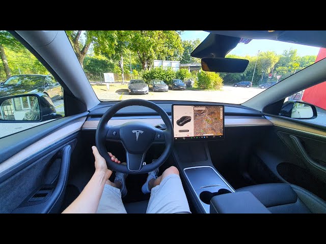 New Tesla Model Y Performance 2022 Test Drive POV