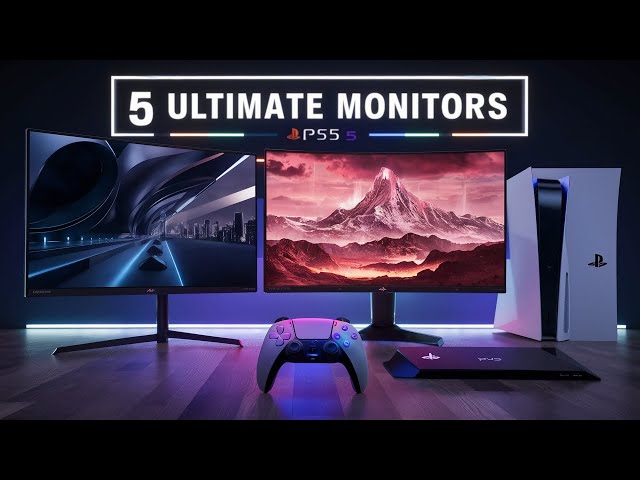 Top 5 Best PS5 Monitors of 2024 | Best Budget Playstation 5 Monitors For Gaming!