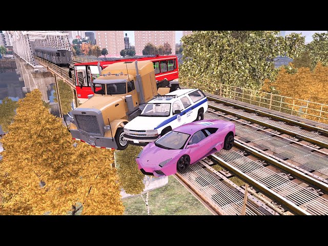 GTA 4 SUMMER CRASH TEST OF REAL CARS 3