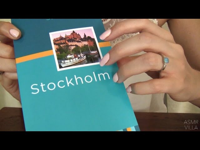ASMR * Tapping & Scratching * Theme: Travel To Sweden * Fast Tapping * No Talking * ASMRVilla