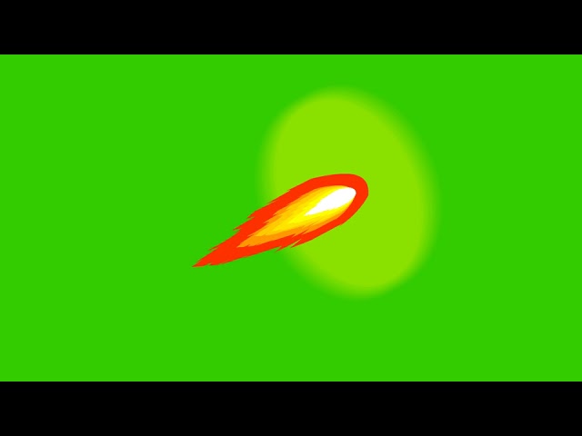 Fire Rocket Blast eFx / 2D EFFECTS / Green Screen / Cartoon Effects / For your YouTube Channel