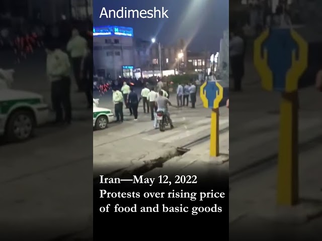 Iran—Protests over skyrocketing prices of basic goods