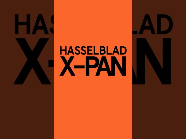 One Heck of a Camera: The Hasselblad X-Pan #shorts