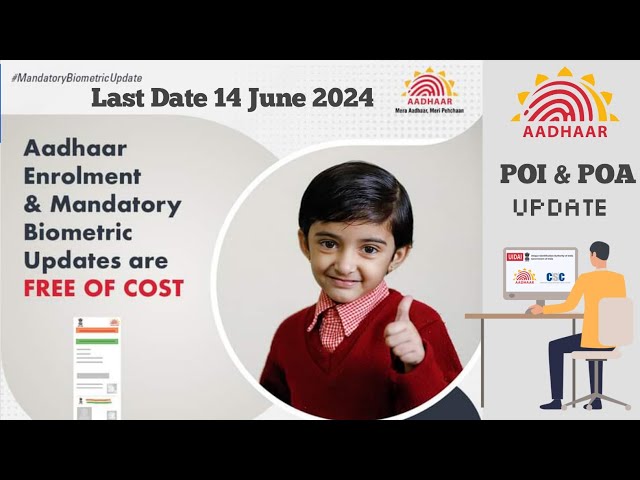 Aadhaar Enrolment & Update FREE | POI & POA Update Online in Mobile Phone.