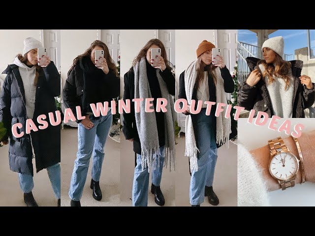WINTER OUTFIT IDEAS | HOW TO LAYER FOR COLD WEATHER FT. DANIEL WELLINGTON