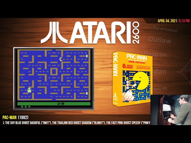 Atari Collection Playing 40 year old games