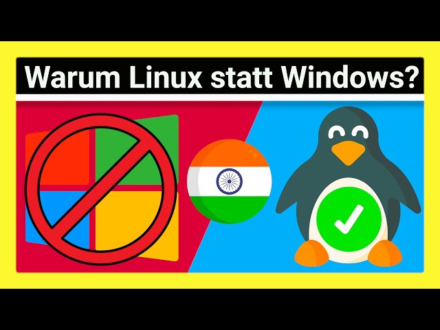 Tschüss Microsoft: Warum Indien von Windows zu GNU/Linux wechselt