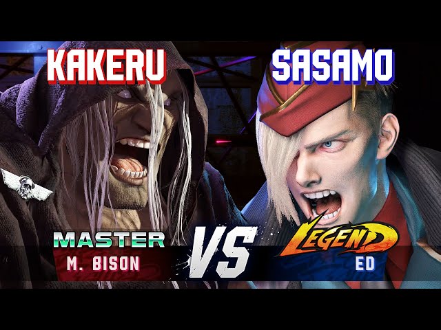 SF6 ▰ KAKERU (M.Bison) vs SASAMO (Ed) ▰ High Level Gameplay