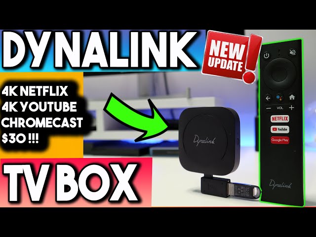 🔴DYNALINK ANDROID TV 10 4K/HDR NETFLIX $29.49 UPDATE !