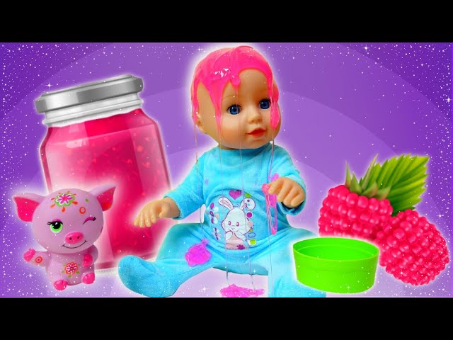 Baby Annabell -nuken täydet jaksot | Leluruoan kokkausta ja lääkärileikkejä