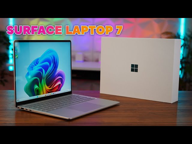 Surface Laptop 7 Unboxing and First Impressions
