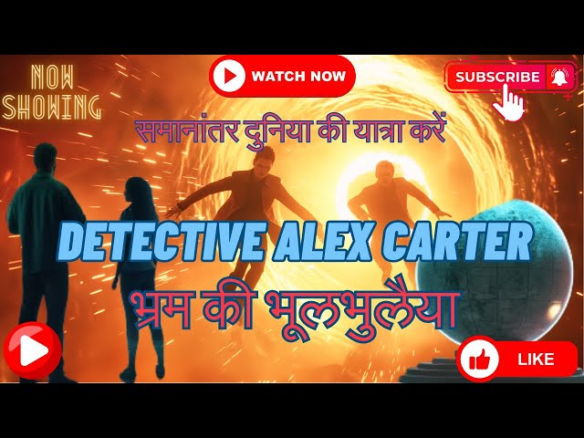 Detective Alex Carter भ्रम की भूलभुलैया | SciFi Thriller| Adventure Story| Parallel Universe|Mystery