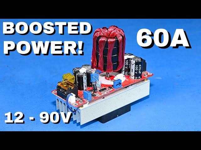 Boost Your Power! DIY Hack for Supercharged Constant Current DC-DC Boost Converter!