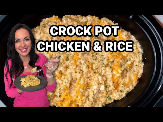 Crock pot Chicken and Rice