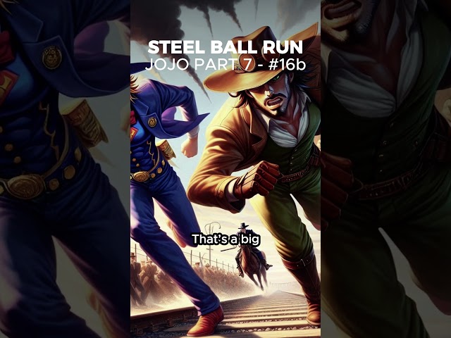 The Steel Ball Run’s Final Leap #jojosbizzareadventure #steelballrun #jojo