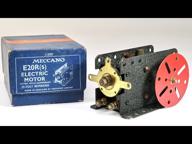 Restoration of 65 years old Meccano E20R (S) Electric Motor