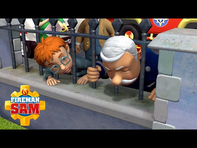 Norman and Steele's Heads get Stuck! | Fireman Sam Official | Cartoons for Kids