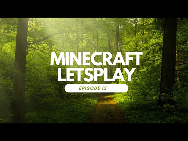 Minecraft LetsPlay Ep 15 - Into The Nether!