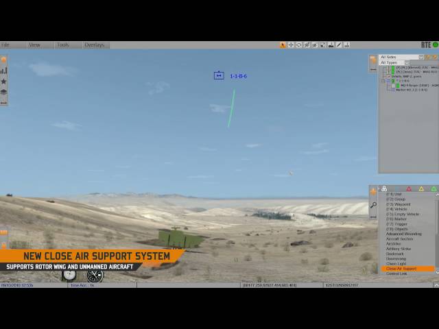 VBS3 Features: New Close Air Support System