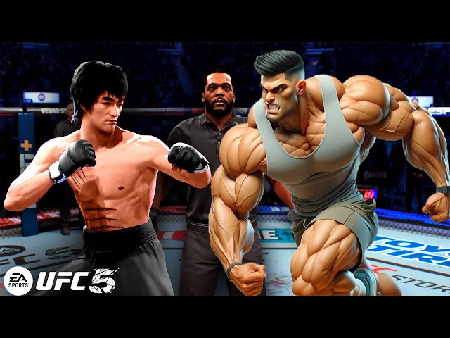 PS5 | Bruce Lee vs. Runner Fighter (EA Sports UFC 5)