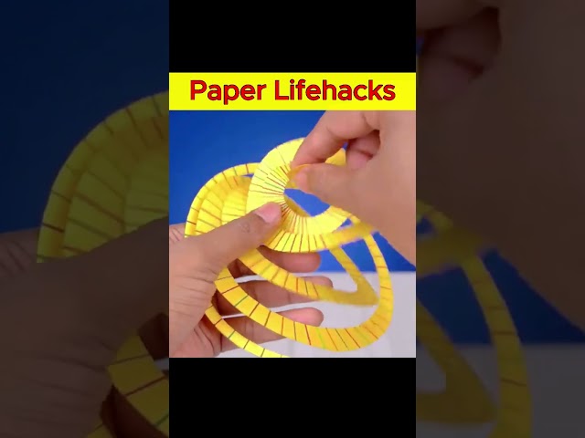 Paper life hacks 😱 | #experiment #paperhacks #shorts