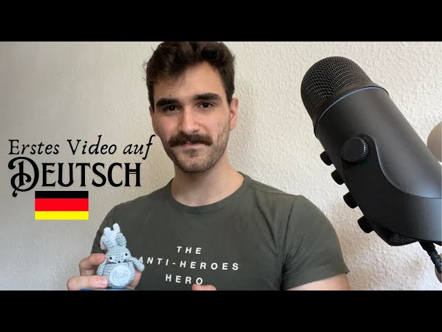 ASMR | Mein erstes Video auf Deutsch 🇩🇪 [First German Video]