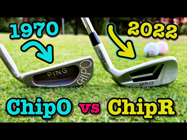 1970s Ping CHIPO vs 2022 Ping CHIPR | Comparison Test | Ping ChipR Review