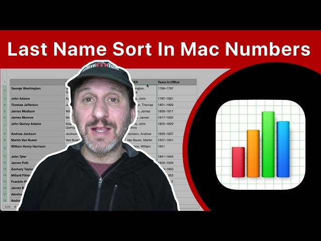 Last Name Sort In Mac Numbers