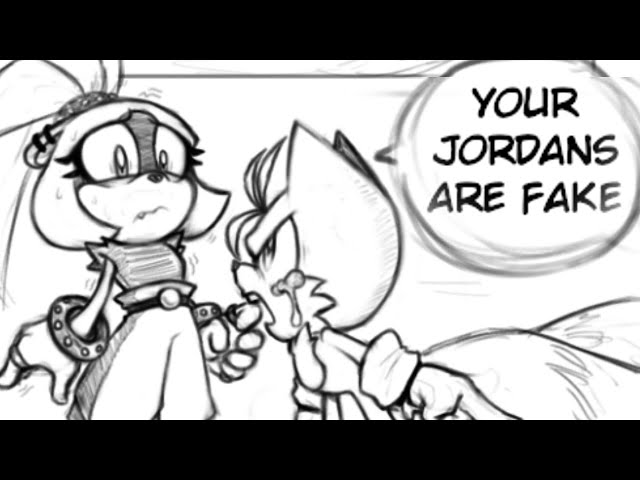 "Your Jordans Are Fake!" by IconPNG/Hagus (Sonic Comic Dub)