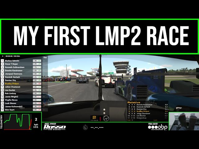 My First LMP2 Race | iRacing | Le Mans