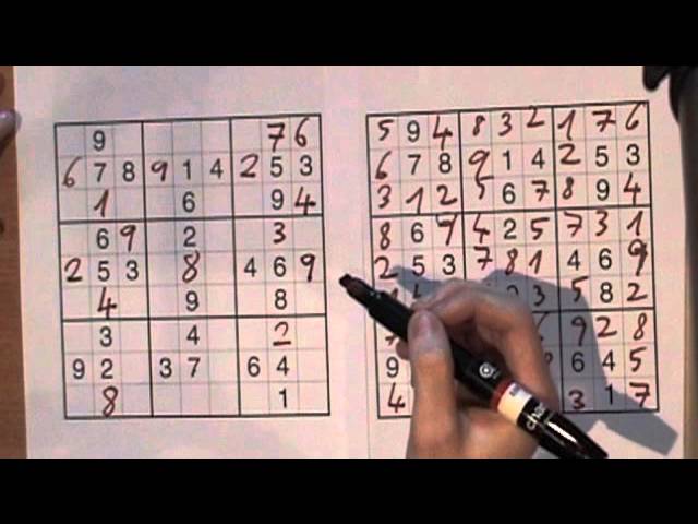 Sudoku explanation by World Sudoku Champion
