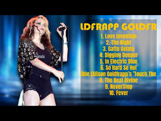 Allison Goldfrapp Goldfrapp Singer-The ultimate hits anthology-Leading Hits Mix-Symmetrical