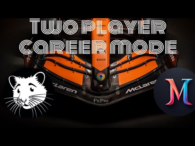 F1 24 two player career mode with mackie minster at Miami grand prix