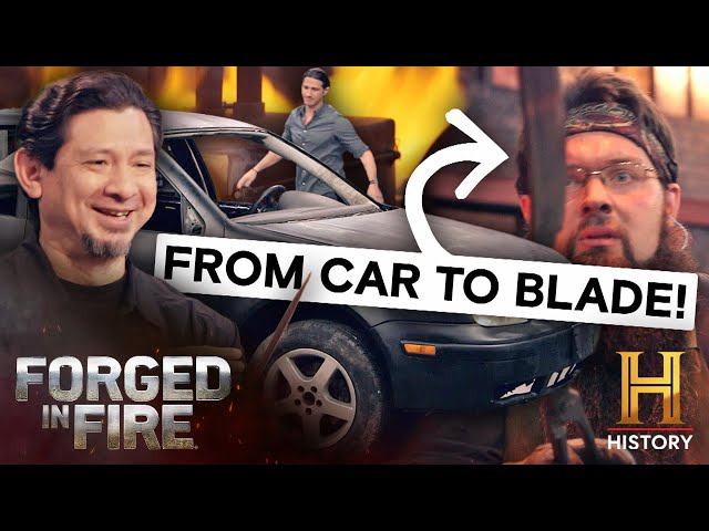 Transforming a CAR into a Blade?! | Forged in Fire (Season 2)