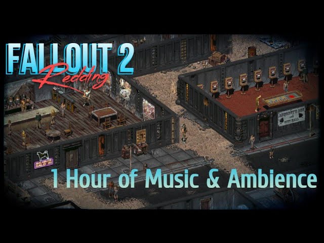 Fallout 2 - Redding // 1 Hour of Music & Ambience // QHD