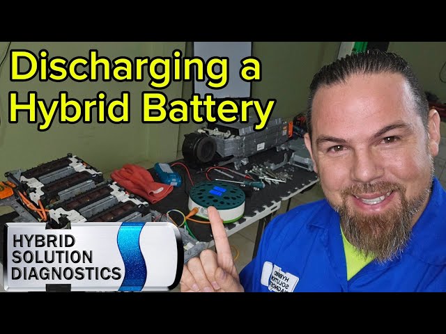 Discharging a Hybrid Battery