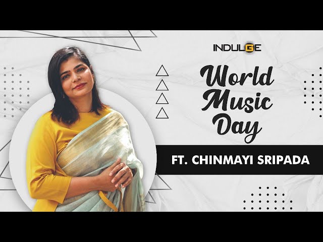 #WorldMusicDay: Here's a throwback to when Chinmayi Sripada graced us with her beautiful voice