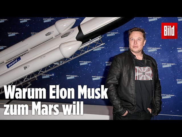 So stellt sich Elon Musk die Zukunft vor | Axel Springer Award 2020