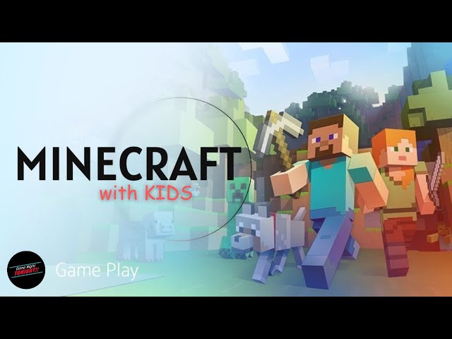 Minecraft Game Play With the Kids!