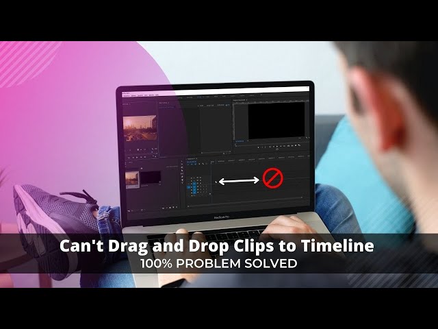 Adobe Premiere Pro CC 2021 - 2022 - Can't Drag and Drop Clips to Timeline | Problem Solved