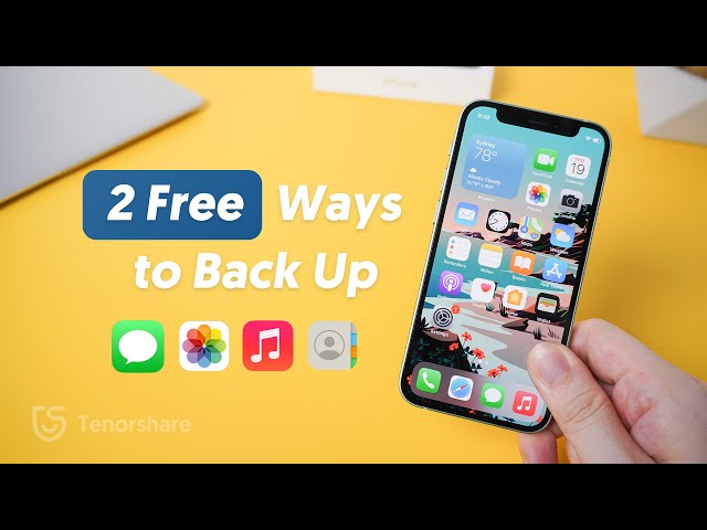 How to Backup iPhone to Computer with or without iTunes (PC & Mac)