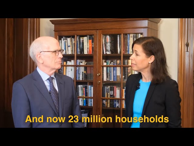 Senator Welch and FCC Chairwoman Rosenworcel discuss the Affordable Connectivity Program