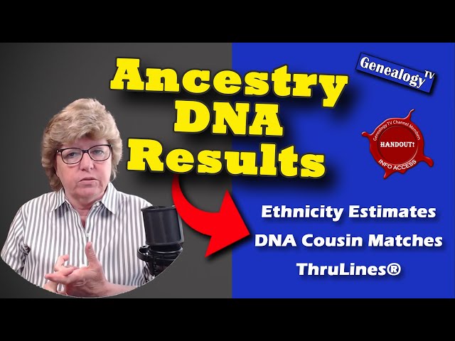 AncestryDNA(R) Results: Tutorial - How to Use Ethnicity Estimates, DNA Cousin Matches, & ThruLines