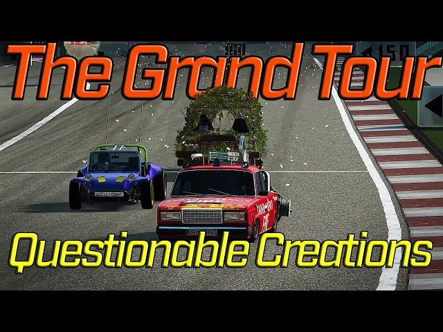 The Grand Tour Game Questionable Creations in Exotic Locations