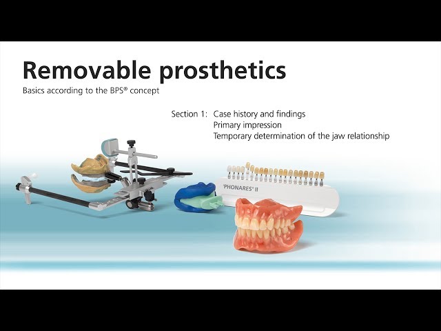 Removable prosthetics workflow 1/7 – First clinical appointment