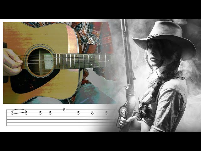 The Last Ride [Spaghetti Western | Wild West Cowboy] Guitar Lesson w/ Tabs!