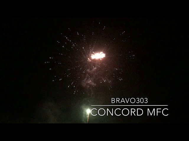 CONCORD MFC  End of Season Fireworks #ThrowBackThursday