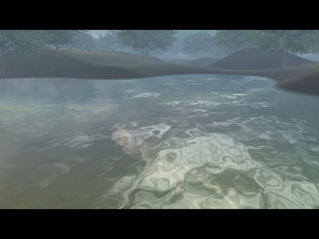 3D Engine with realistic water (C++, OpenGL, GLSL)