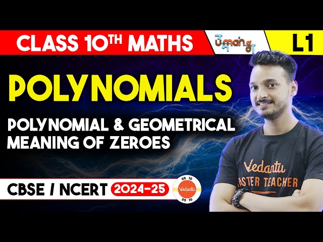 Geometric Meaning of Zeroes of a Polynomial | Polynomials | Class 10 Maths Chapter 2 | UMANG