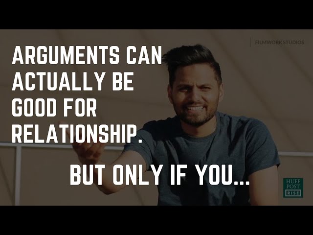 Arguments Can Actually be good for a Relationship, But only if You... | Feat. Jay Shetty.